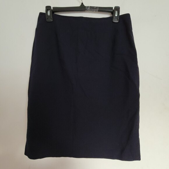 Linda Allard Ellen Tracy 100% Wool Pencil Mini Career Skirt...